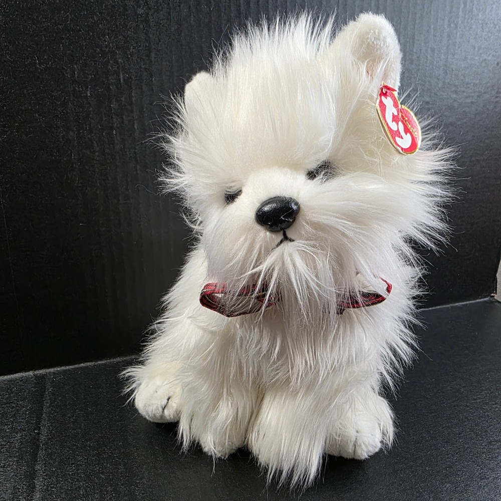 Ty Classic MacDougal West Highland Terrier White Dog Plush 2001 Vintage 9"